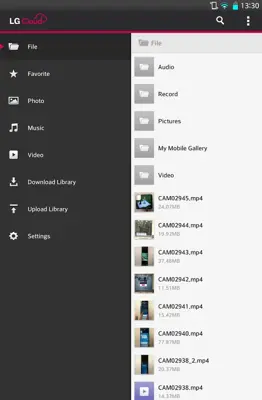 LG Cloud android App screenshot 1