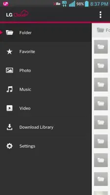 LG Cloud android App screenshot 5