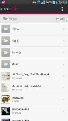 LG Cloud android App screenshot 6